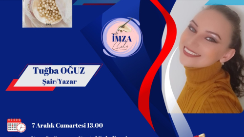 YAZAR TUĞBA OĞUZ KARTAL'DA İMZA ETKİNLİĞİNDE OKUYUCUSUYLA BULUŞTU